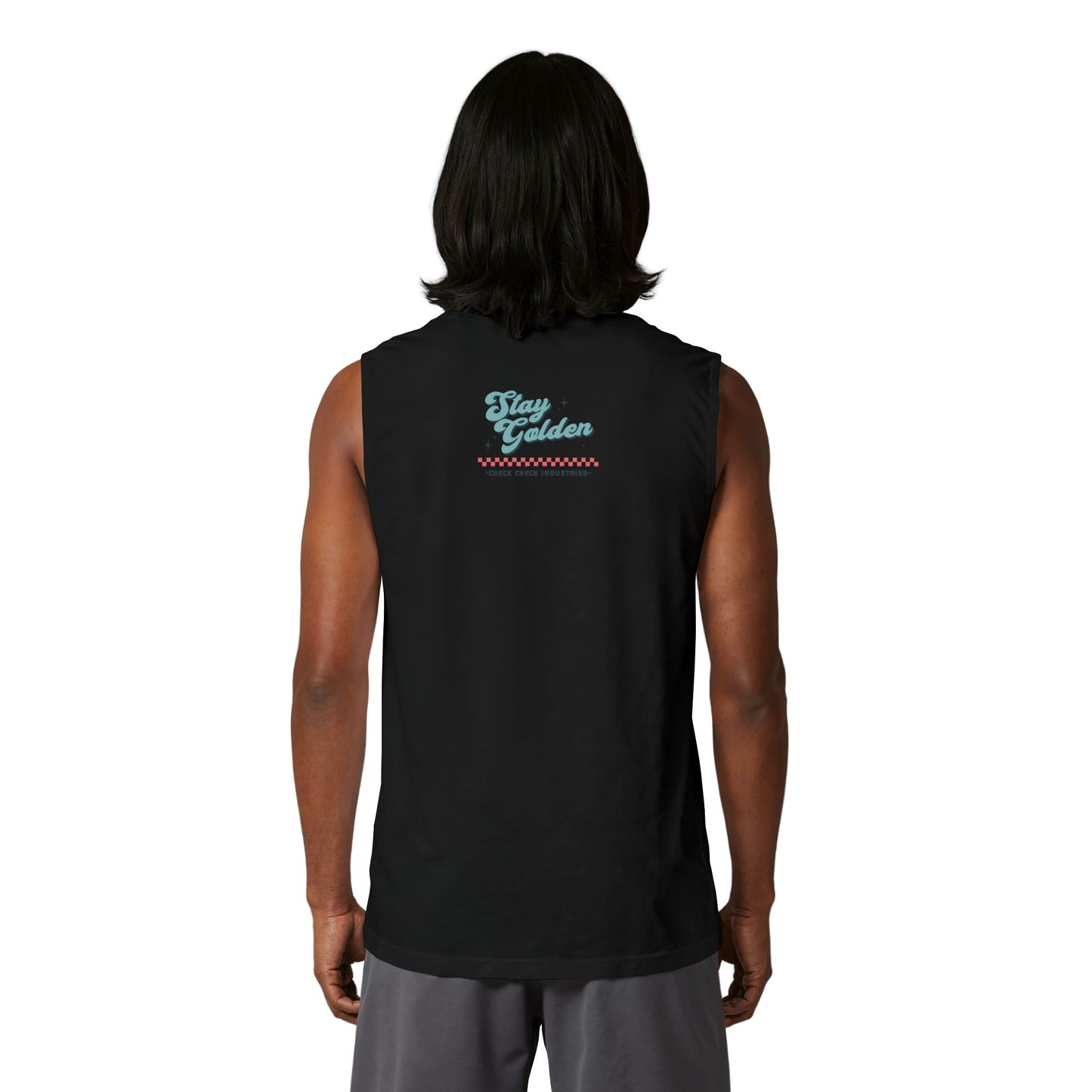 Slow Lane Retro Cartoon Floaties tank top | Stay Golden vintage summer design
