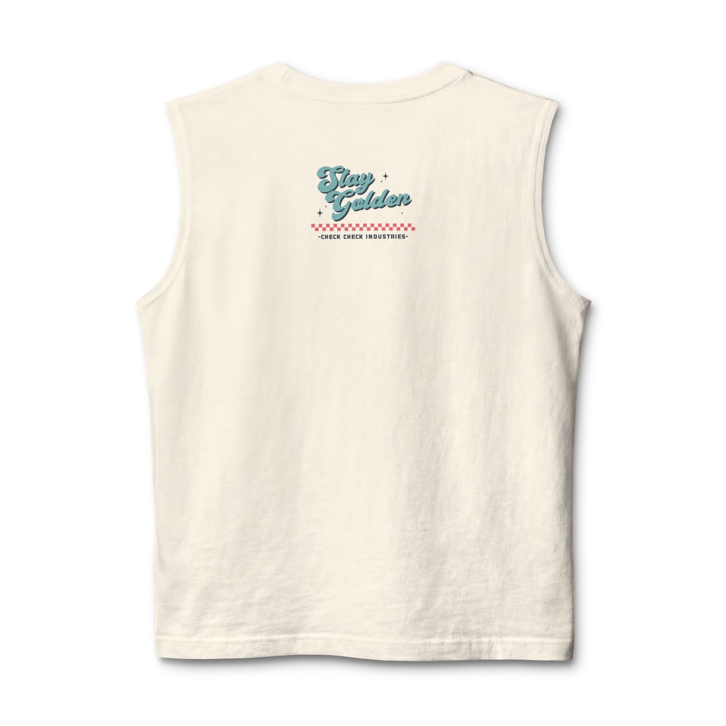 Slow Lane Retro Cartoon Floaties tank top | Stay Golden vintage summer design
