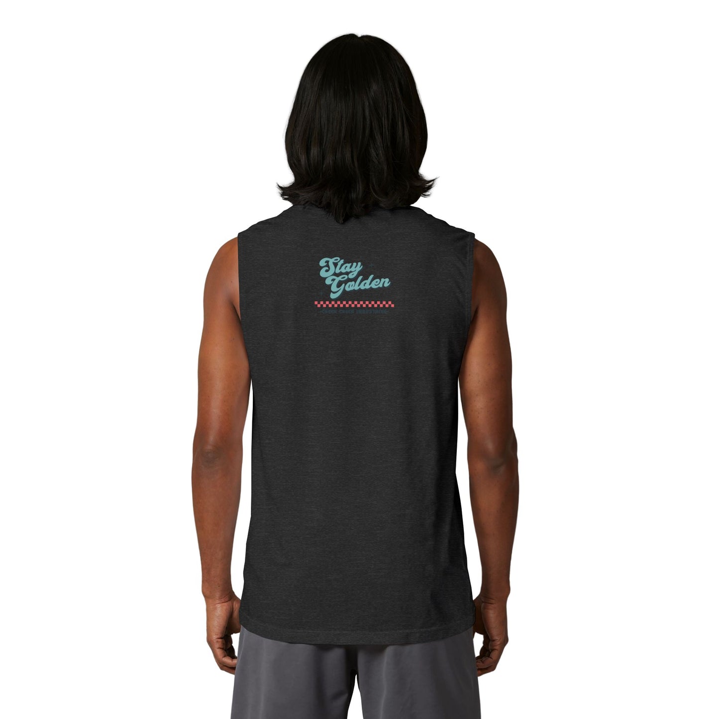 Slow Lane Retro Cartoon Floaties tank top | Stay Golden vintage summer design