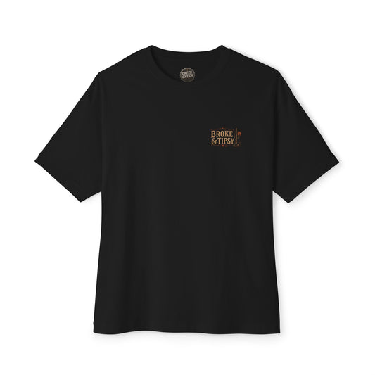 Broke & Tipsy Graphic Tee — Vintage Bar T-Shirt