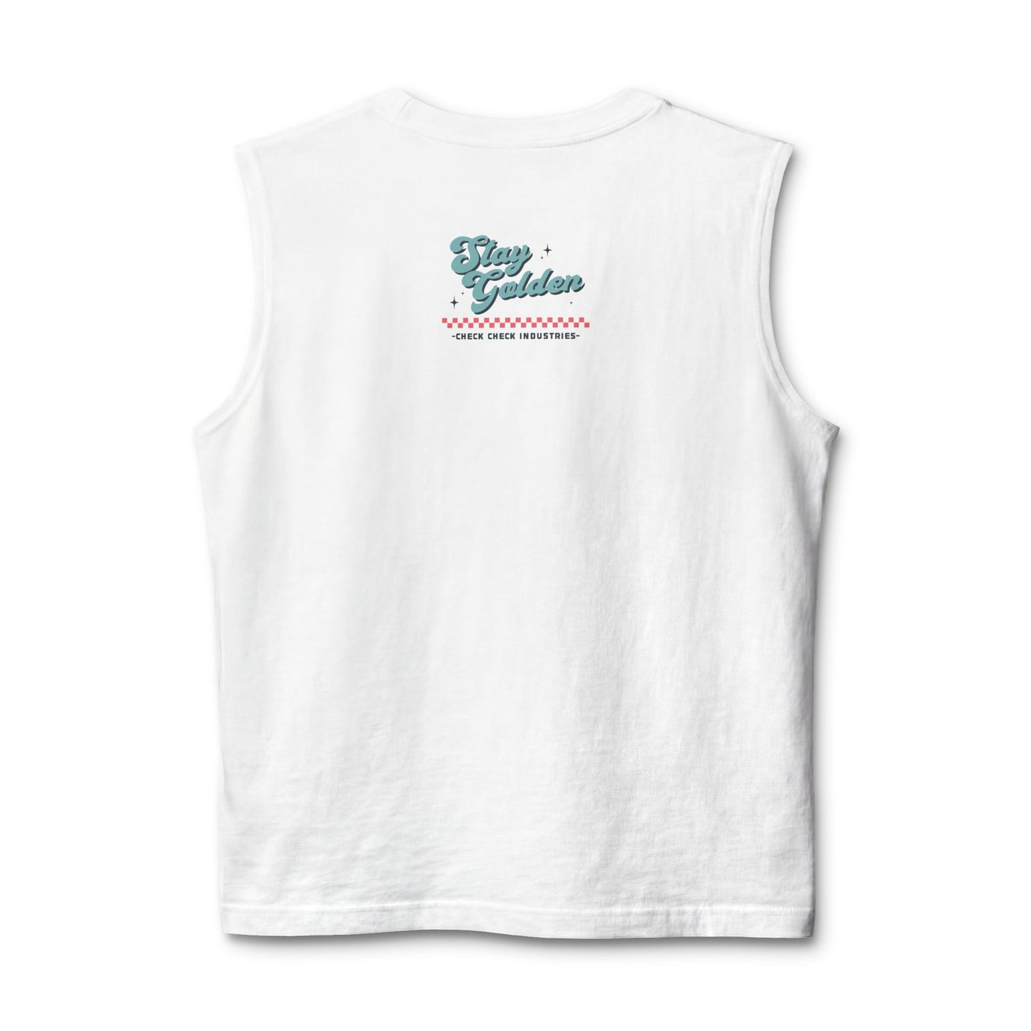 Slow Lane Retro Cartoon Floaties tank top | Stay Golden vintage summer design